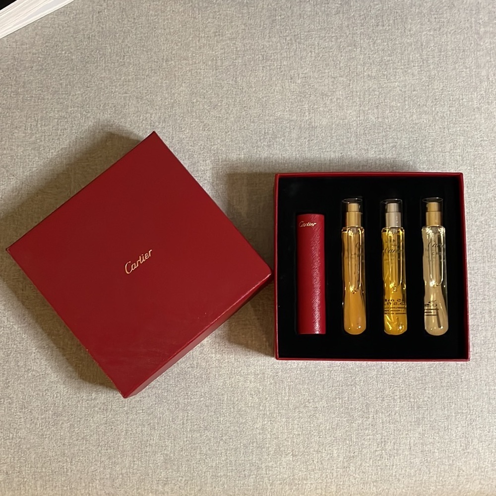 Cartier 4 piece Fragrance set